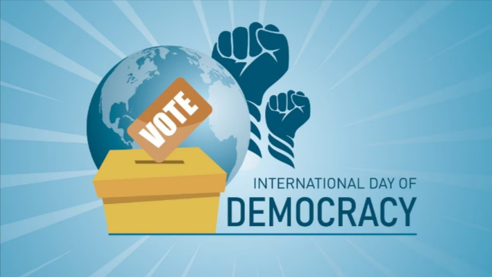 Today is International Democracy Day