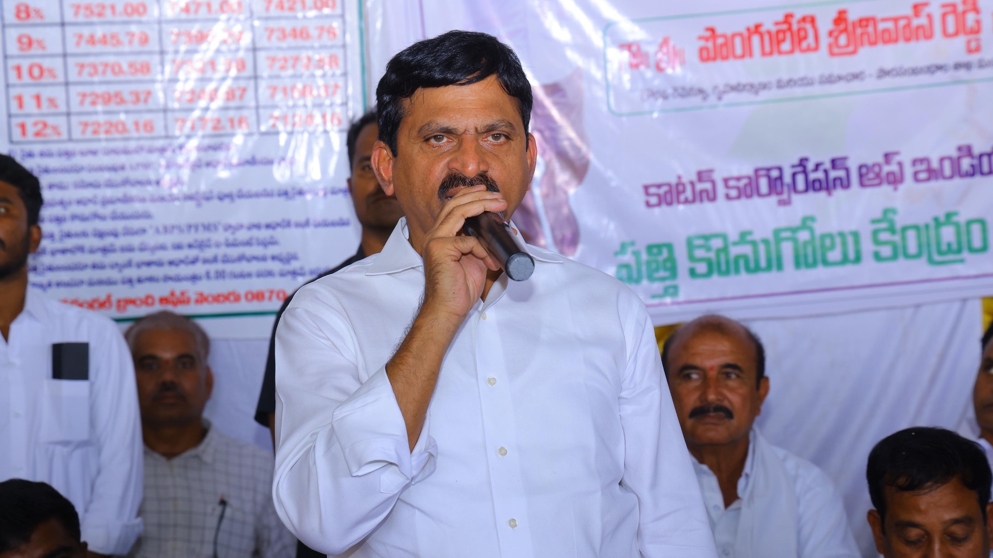 ponguleti srinivas fire on brs leaders