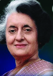 Indira Gandhi countless efforts