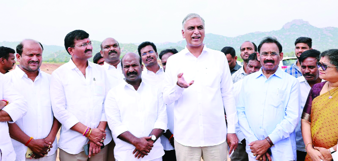 Former Minister, MLA Harish Rao