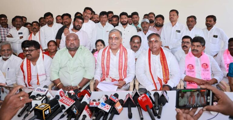 Former Minister, MLA Harish Rao